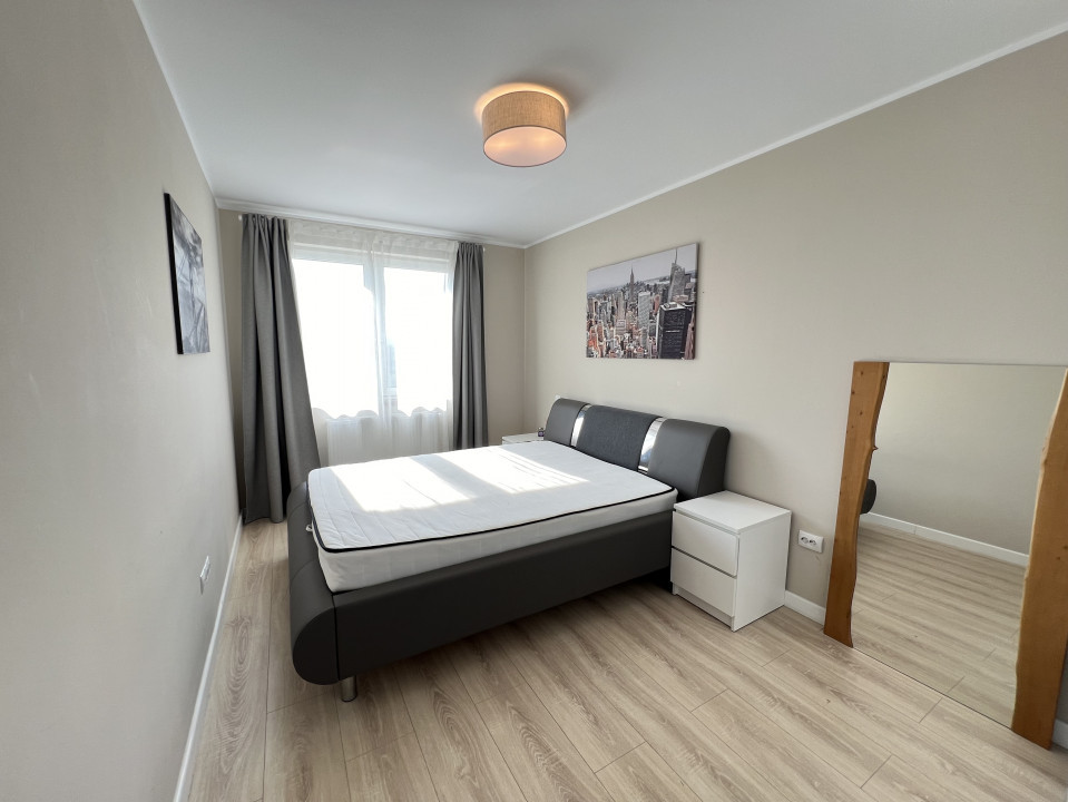 2 camere , Nou, 55 mp, 1 parcare , terasa ,Marasti , zona str. Rodnei
