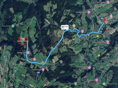 Teren Extravilan- 800 mp. 2 parcele Panorma Utilitati in Rasca - CLuj