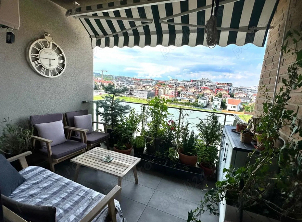 3 camere ,decomandat, 69 mp,  terasa, parcare, zona str.Trifoiului, Buna-Ziua