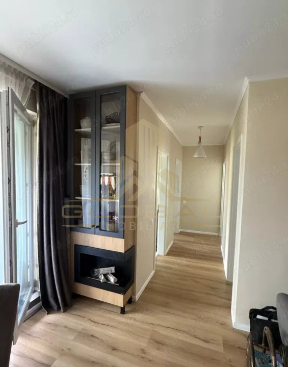 3 camere ,decomandat, 69 mp,  terasa, parcare, zona str.Trifoiului, Buna-Ziua