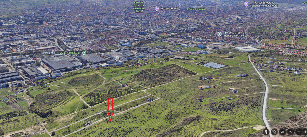 Teren intravilan Constructii, Panorama str.Piotr Ilici Ceaikovski Iris