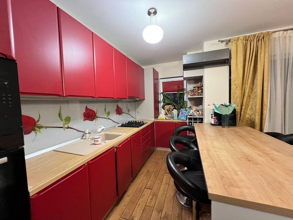 3 camere , 62 mp,  terasa, zona str.Buna Ziua ,  Bonjour Residance