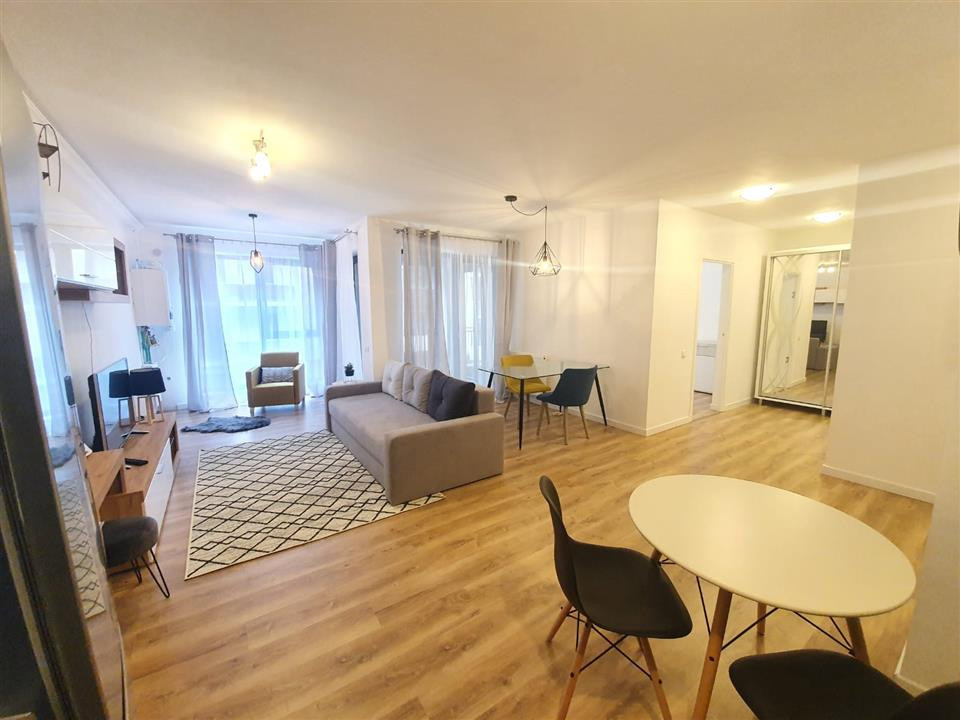 2 camere Lux Totul Nou 61 mp. terasa parcare Bella Vista Buna Ziua