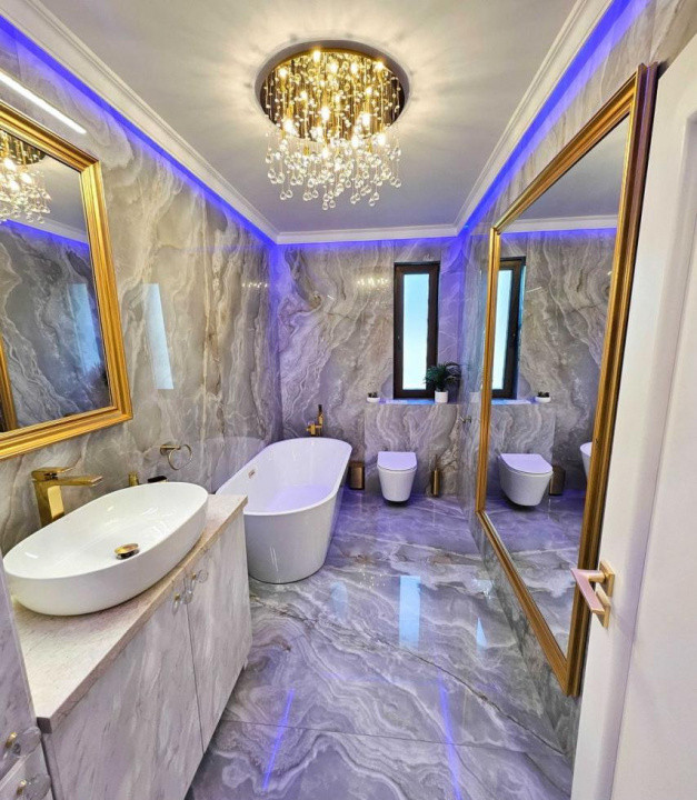 Vila Lux cu 5 camere , 300 mp, pistcina, 5 camere, terasa , Borhanci 