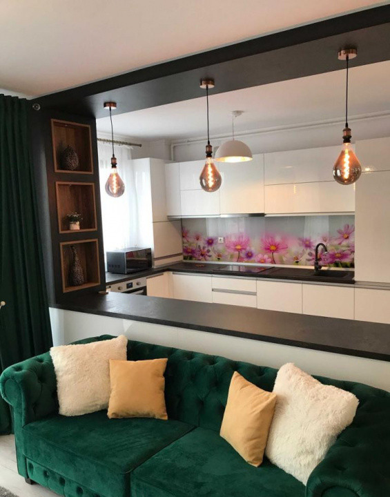 2 camere , Lux Totul Nou, 58 mp,  terasa, zona The Office Marasti