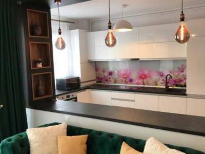 2 camere , Lux Totul Nou, 58 mp,  terasa, zona The Office Marasti