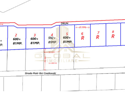 Teren intravilan Constructii, Panorama str.Piotr Ilici Ceaikovski Iris