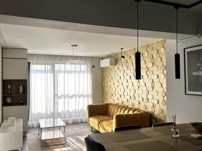 3 camere ,Lux, 75 mp, parcare,  terasa, Complex Wings, Zorilor