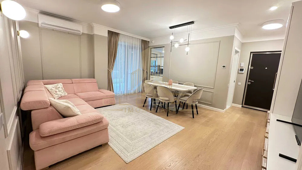 3 camere LUX, TOTUL NOU 75 mp, gradina, parcare, Buna-Ziua