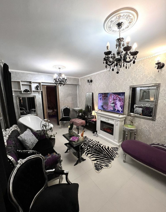 2 camere , semidecomandat , 40 mp,  parcare , terasa ,Gheorgheni .