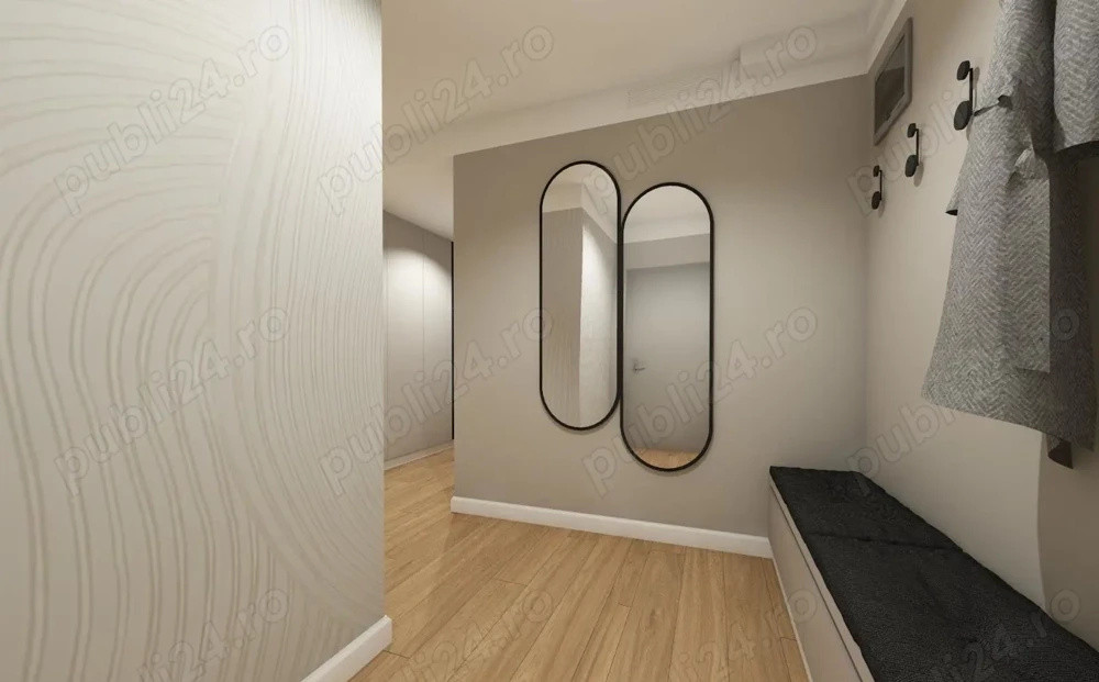 2, camere , decomandat , LUX 60 mp, 2 parcari , terasa 75 mp ,Iris .