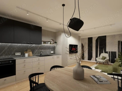 2, camere , decomandat ,60 mp LUX , 2 parcari , terasa 75 mp , Iris .