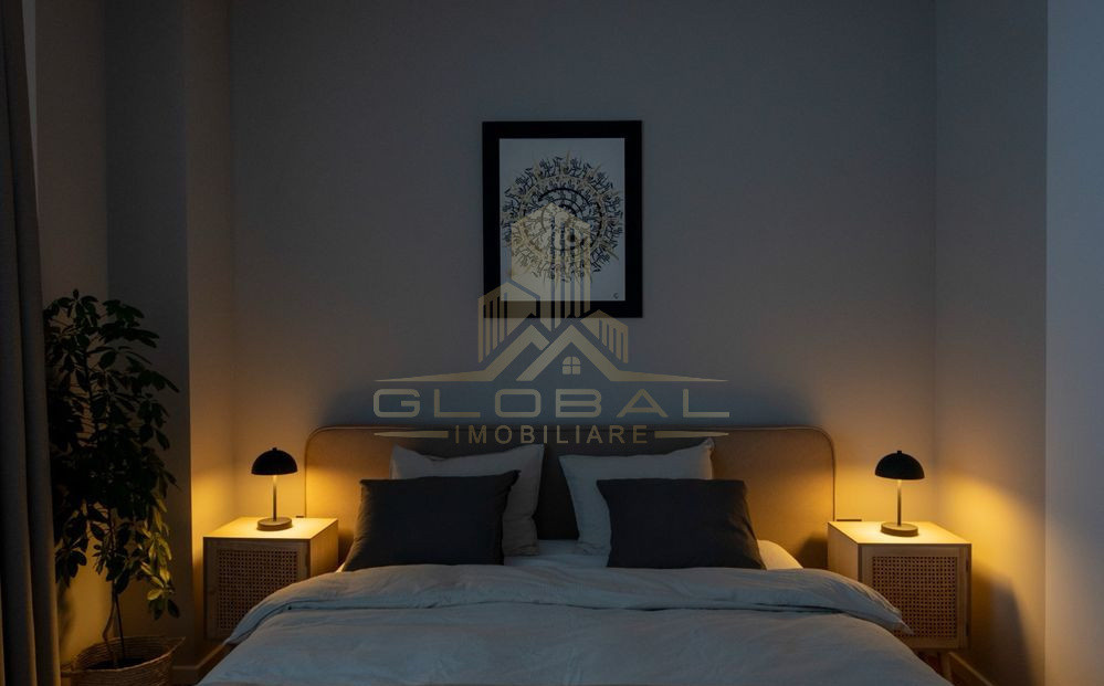 2 camere ,Lux , Ultrafinisat, 75 mp curte, 2 parcari  Marasti