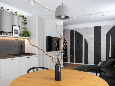 2 camere ,Lux , Ultrafinisat, 75 mp curte, 2 parcari  Marasti