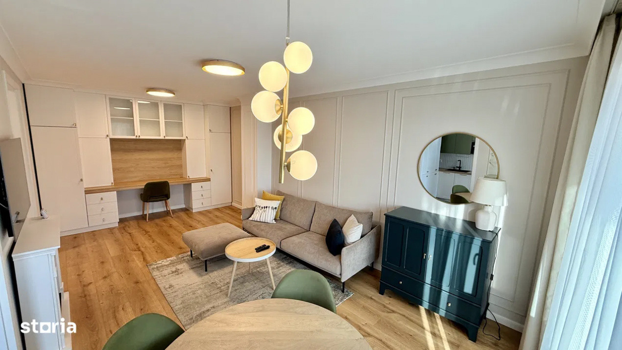 2 camere ,Lux, Ultrafinisat, 56 mp,  parcare terasa, Plopilor 