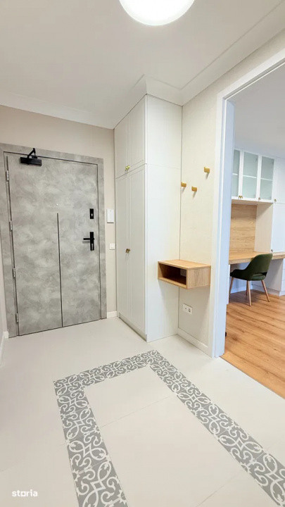 2 camere ,Lux, Ultrafinisat, 56 mp,  parcare terasa, Plopilor 