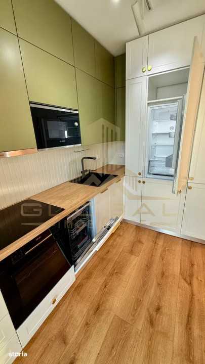 2 camere ,Lux, Ultrafinisat, 56 mp,  parcare terasa, Plopilor 