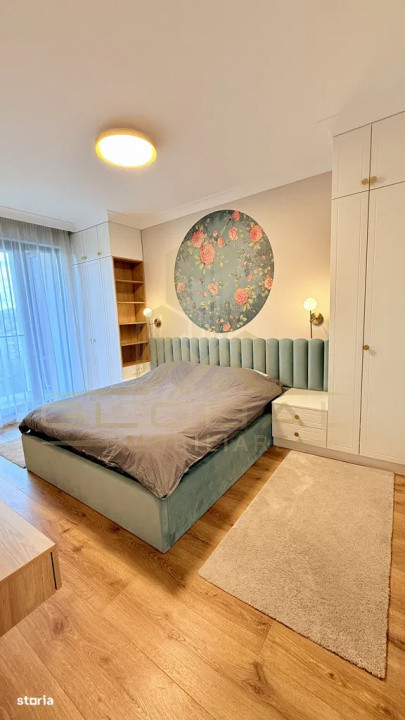 2 camere ,Lux, Ultrafinisat, 56 mp,  parcare terasa, Plopilor 