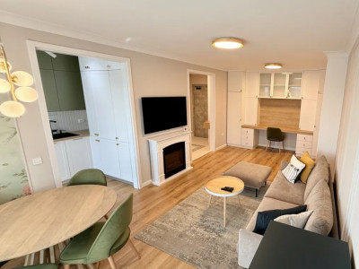 2 camere ,Lux, Ultrafinisat, 56 mp,  parcare terasa, Plopilor 