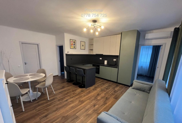 2 camere, 54 mp,  terasa, parcare, zona Liberty Marasti