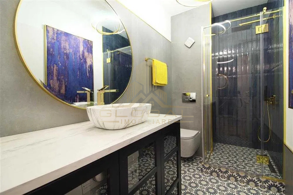 2 camere ,Lux, Ultrafinisat, 55 mp,terasa, parcare, Anton Pan, Centru