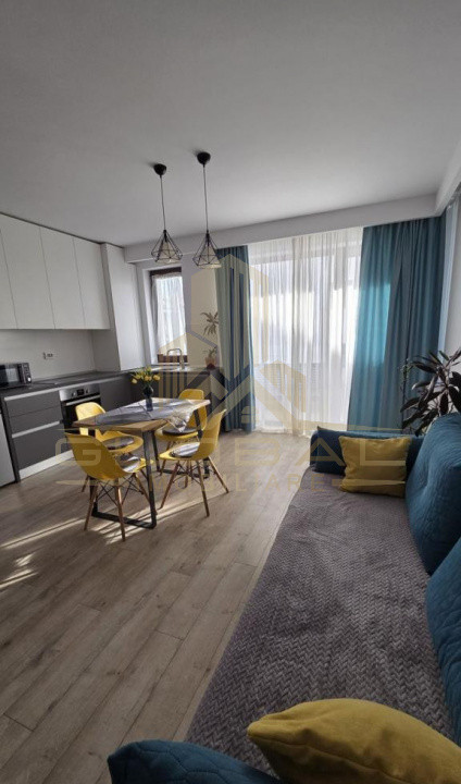 2 camere, 50 mp,  terasa, parcare, zona Intre Lacuri