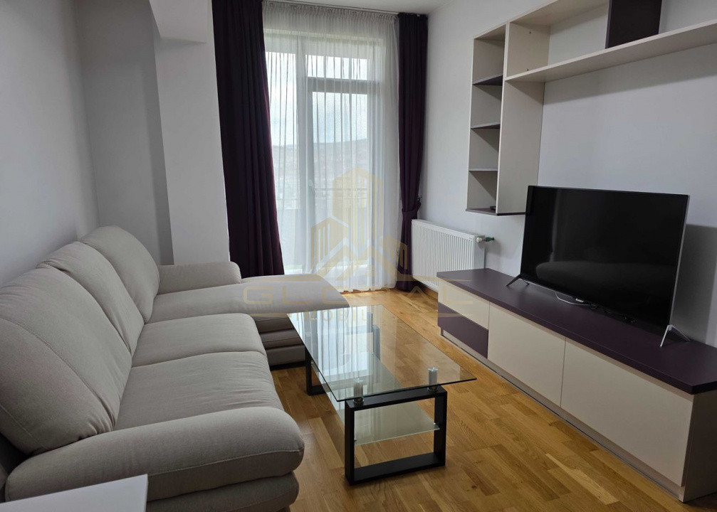 2 camere ,decomandat, 55 mp,  terasa, zona str.Borhanci, Borhanci