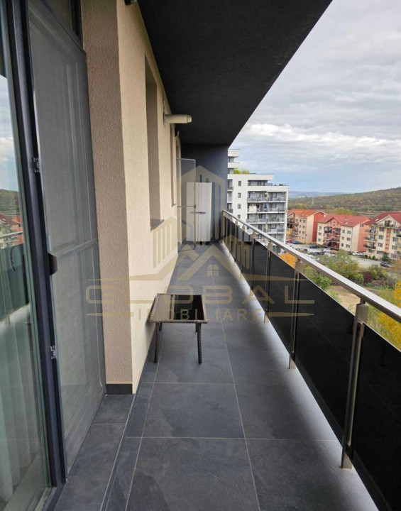 2 camere ,decomandat, 55 mp,  terasa, zona str.Borhanci, Borhanci