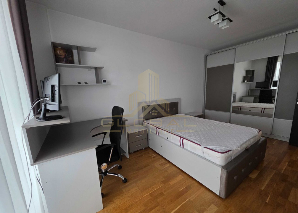 2 camere ,decomandat, 55 mp,  terasa, zona str.Borhanci, Borhanci