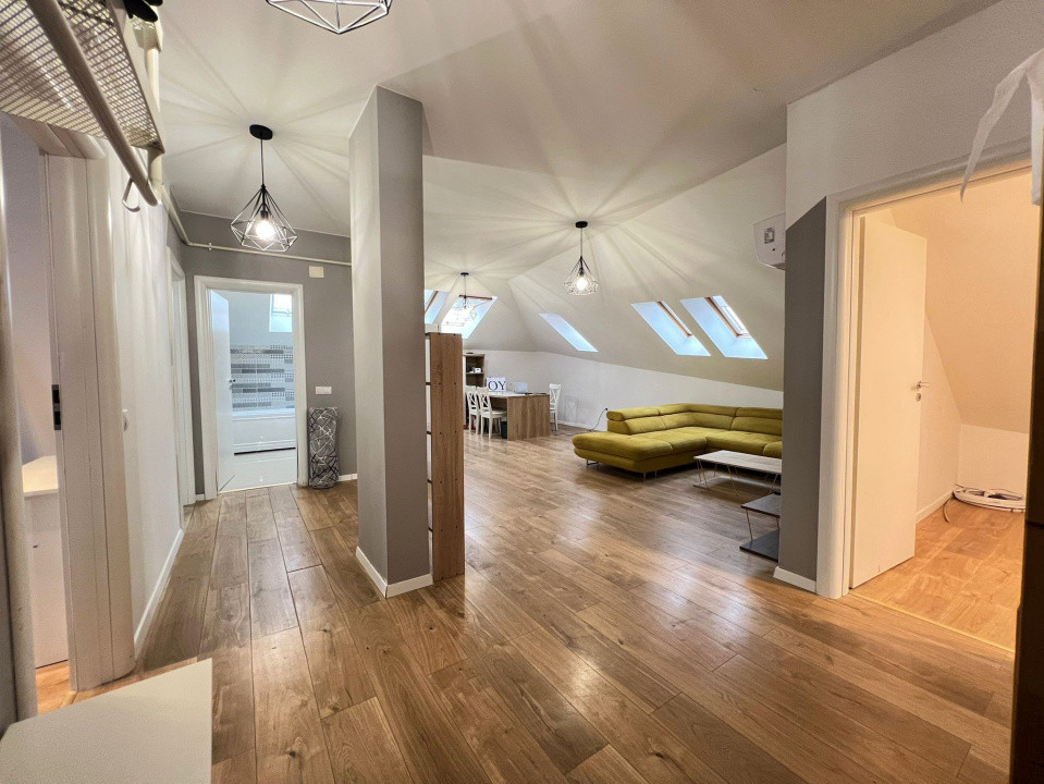 3 camere + birou, 92 mp, Lux, NOU, Parcare, str.Romu ladea, Borhanci