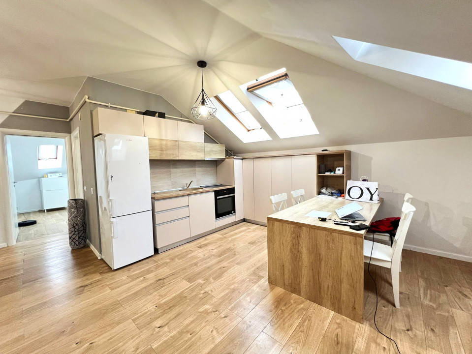 3 camere + birou, 92 mp, Lux, NOU, Parcare, str.Romu ladea, Borhanci