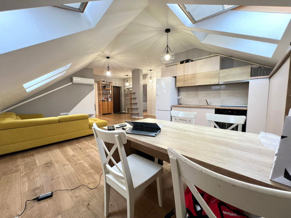 3 camere + birou, 92 mp, Lux, NOU, Parcare, str.Romu ladea, Borhanci