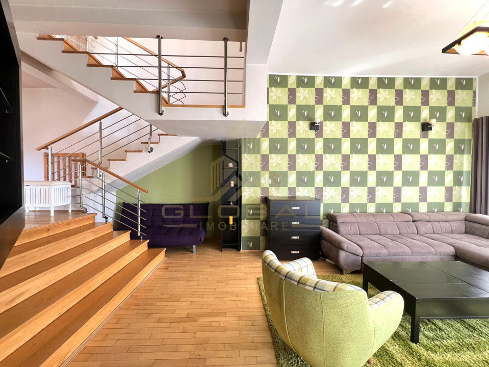 Vila de LUX,  4 camere , 140 mp, curte, garaj, terasa , Grigorescu 