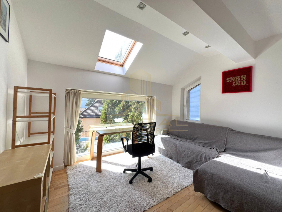 Vila de LUX,  4 camere , 140 mp, curte, garaj, terasa , Grigorescu 