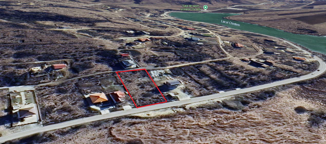 Teren Curti Constructii, 997 mp. str.Unirii Chinteni - Lac Chinteni