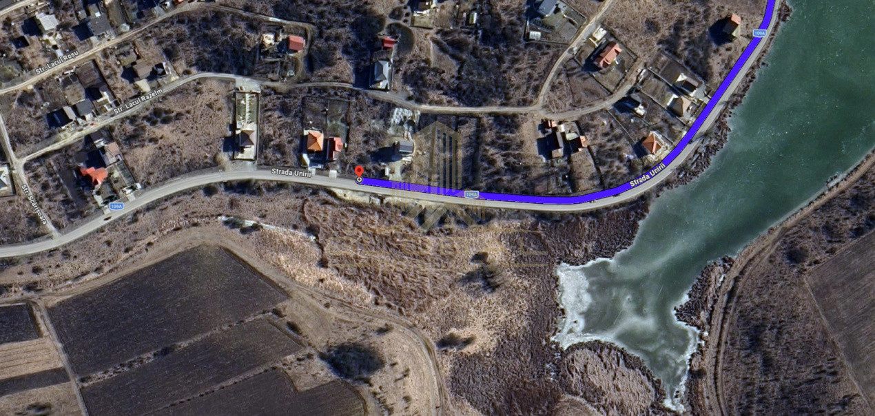 Teren Curti Constructii, 997 mp. str.Unirii Chinteni - Lac Chinteni