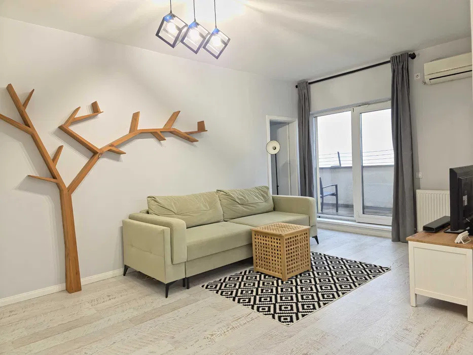 2 camere ,Lux, 51 mp,  terasa, zona str.Calea turzii, Buna-Ziua