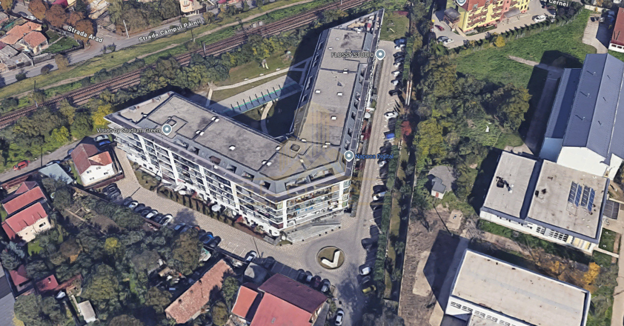 3 camere ,Nou, 66 mp, parcare, terasa, zona str.Rasaritului, Marasti