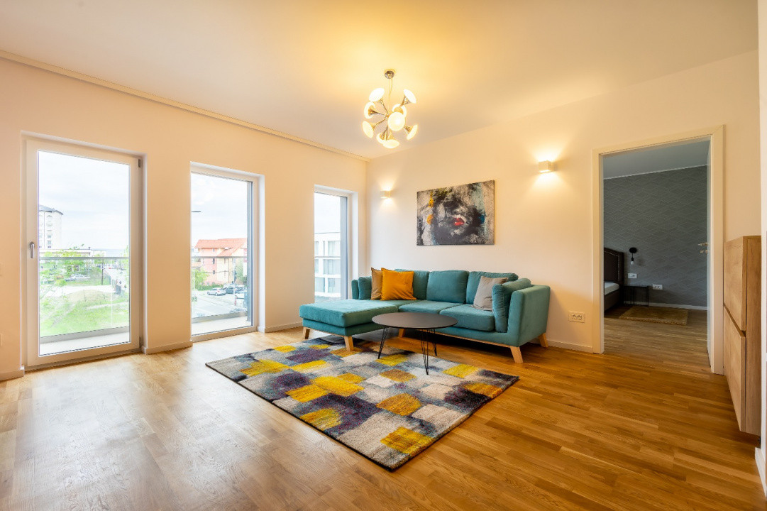 3 camere , LUX, 100 mp. Terasa parcare , zona str.Macesului, Buna-Ziua