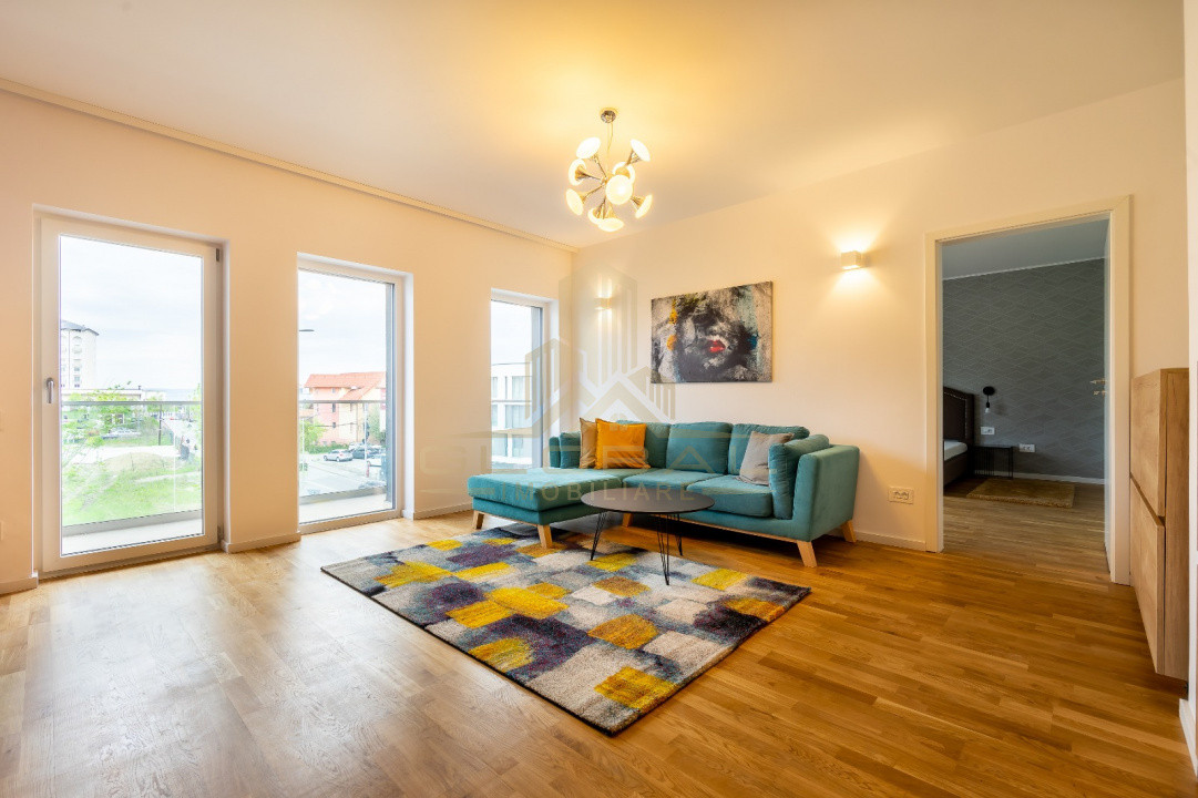 3 camere , LUX, 100 mp. Terasa parcare , zona str.Macesului, Buna-Ziua