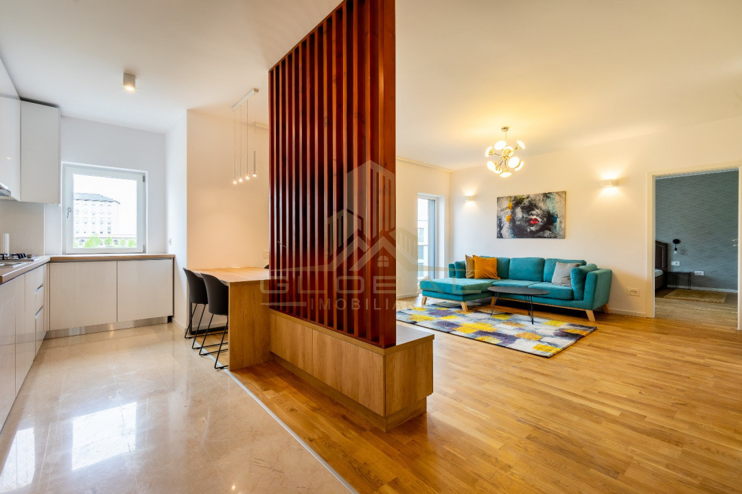 3 camere , LUX, 100 mp. Terasa parcare , zona str.Macesului, Buna-Ziua