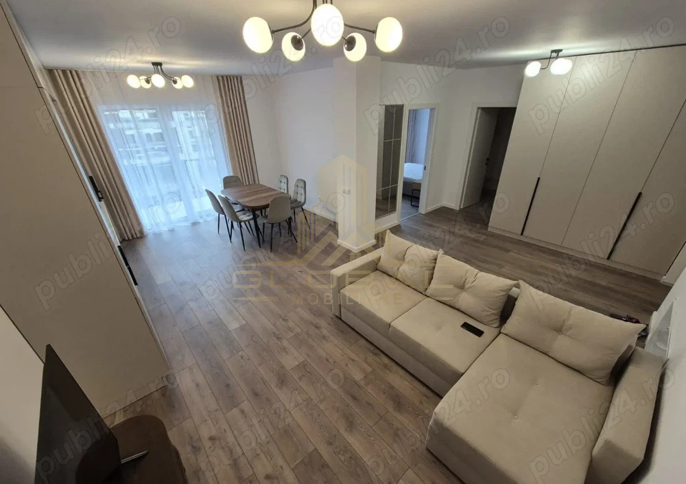 2 camere ,56 mp, LUX,  terasa, zona str.Terra Gardens, Iris