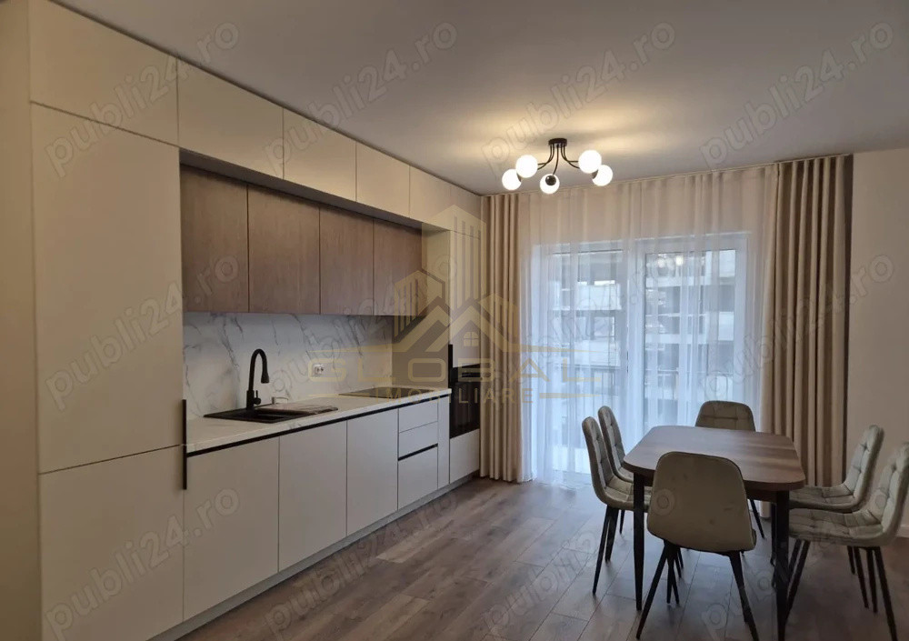 2 camere ,56 mp, LUX,  terasa, zona str.Terra Gardens, Iris