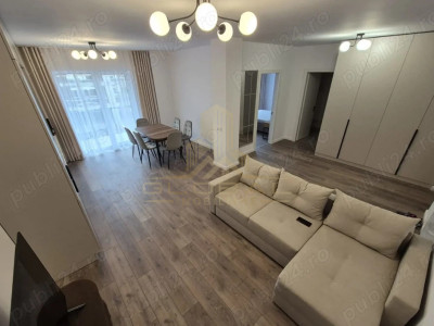 2 camere ,56 mp, LUX,  terasa, zona str.Terra Gardens, Iris