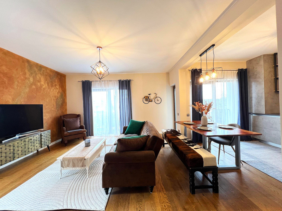 Apartament Exclusivist, Lux, 92 mp, 2 niveluri, Garaj Gruia