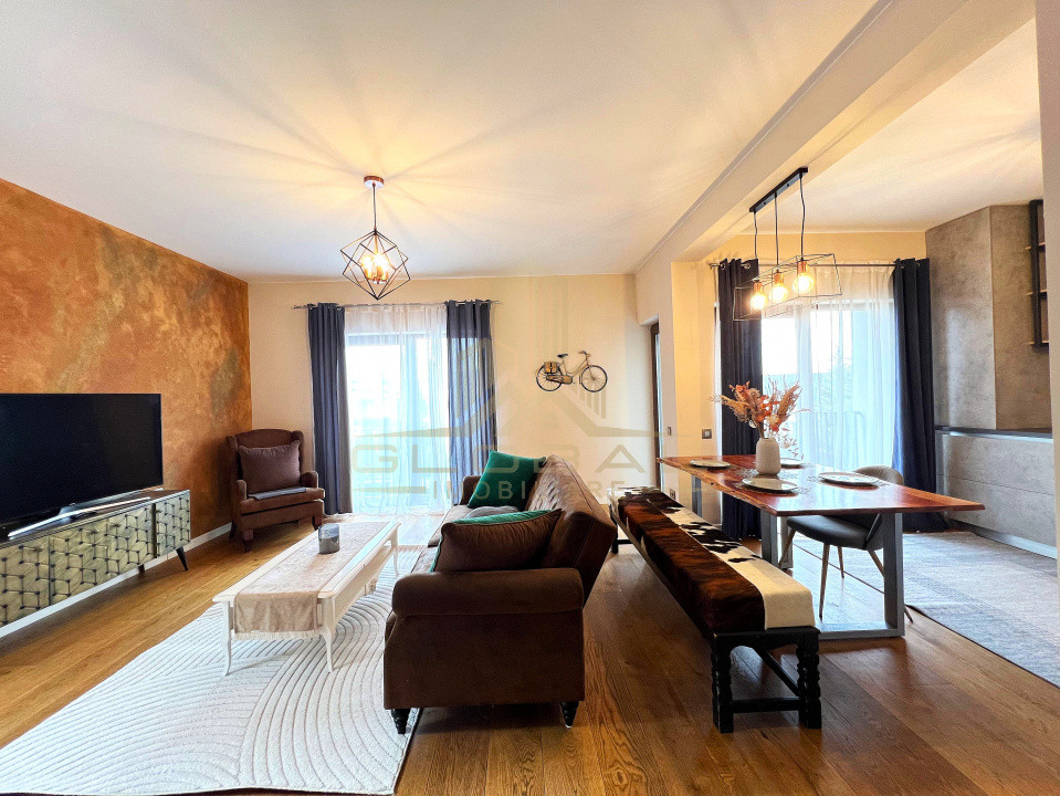 Apartament Exclusivist, Lux, 92 mp, 2 niveluri, Garaj Gruia