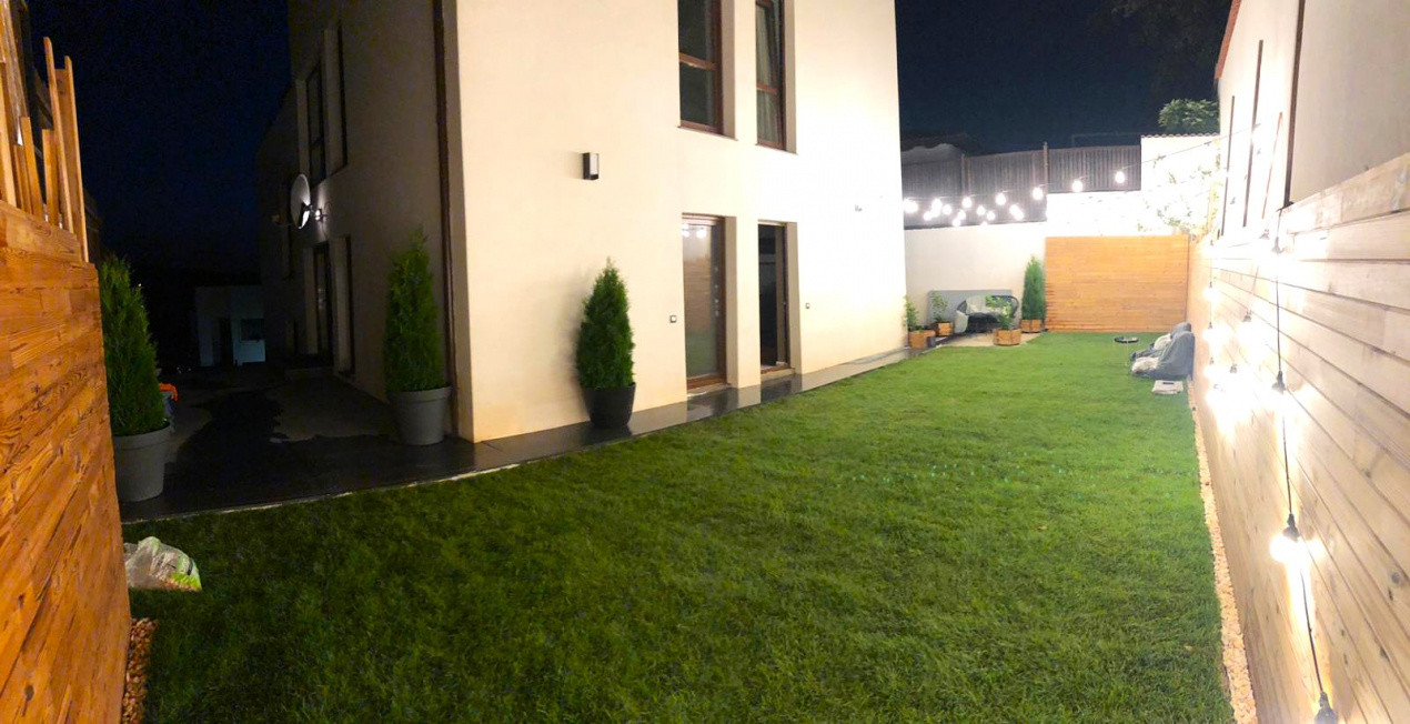 Apartament exclusivist, 92 mp, 2 niveluri, Curte 300mp , Piscină Gruia