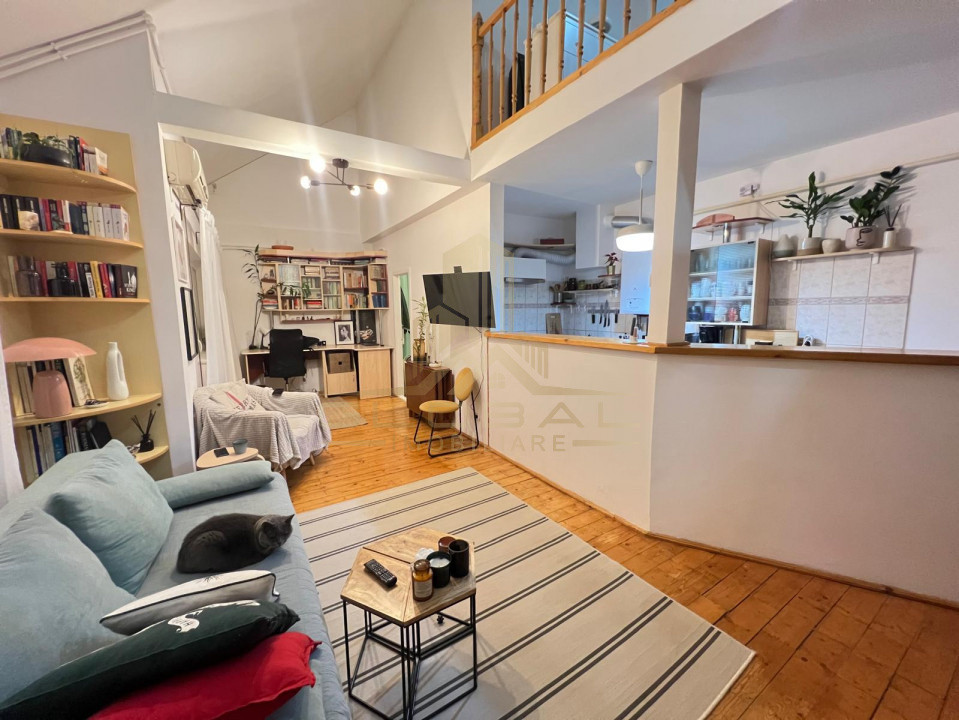 2 camere , 55 mp, cu etaj, zona Royal, Gheorgheni