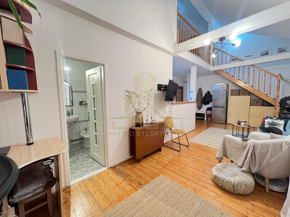 2 camere , 55 mp, cu etaj, zona Royal, Gheorgheni