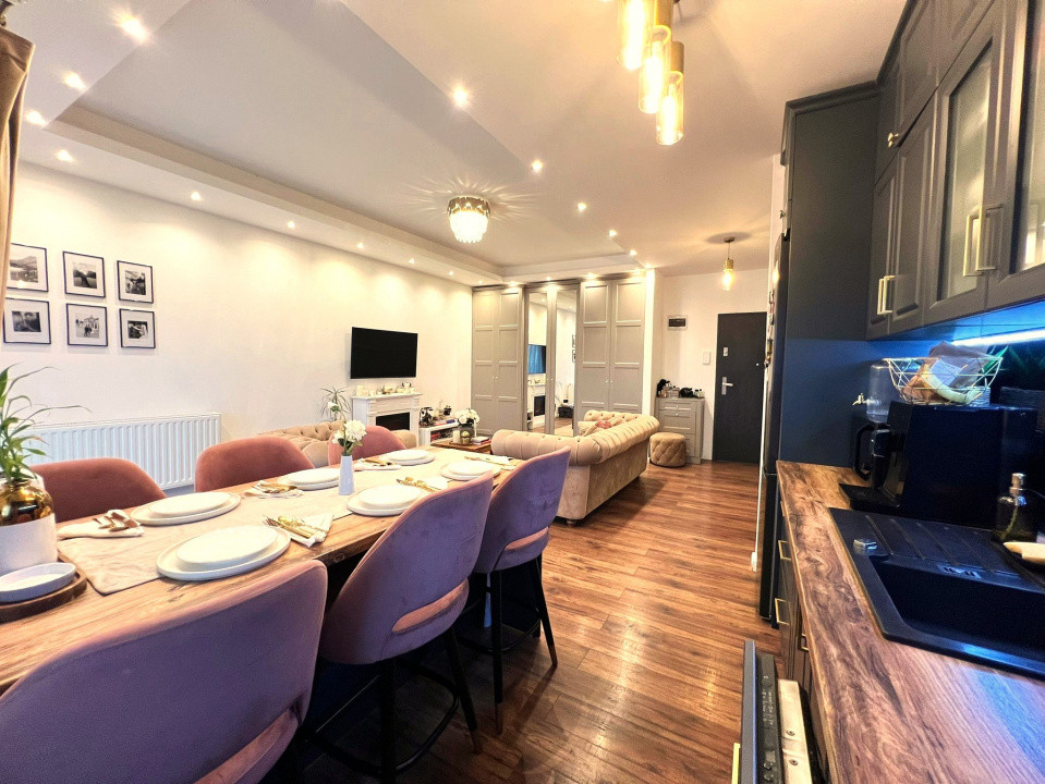 Apartament 2 camere LUX, 56 mp. Terasă, Parcare, Bonjour - Buna Ziua